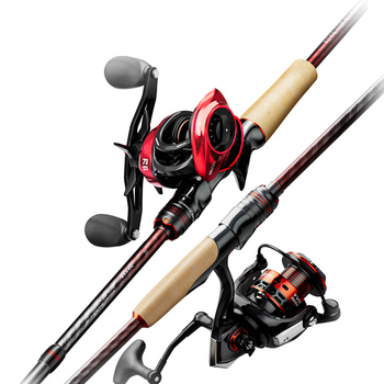 30+24T Carbon Cloth Carbon Fiber Fishing Rod Super Hard Spinning Casting Rod Reel Set – Hard Lure – view 1