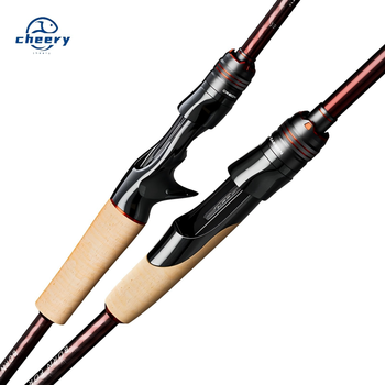 Cheery 30+24T Carbon Cloth Carbon Fiber Fishing Rod Super Hard Spinning Casting Rod Reel Set – Hard Lure – view 1