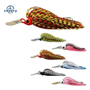 Cheery Factory Wholesale ABS Composite Sequins Jig Baffle Bearded Guy Bait 7g/9g/11g/18g/21g Luminous Simulation Marlin – Metal Jig – view 1