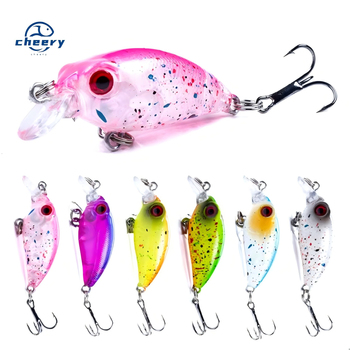 Cheery for New Rock Little Fat 2.5g Luya Plastic Artificial Hard Bait Embryo with Hooks for for Carp Bottom Fishing – Hard Lure – view 1