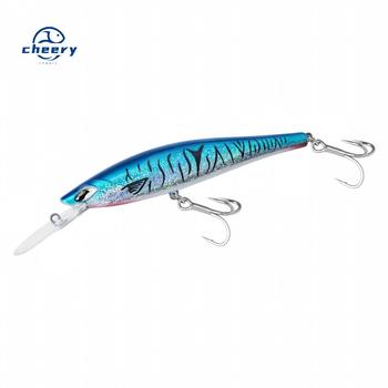 CHEERY Deep Dive Water Hard Lure Marlin Plastic Float Fish Japan 15-18 Knot High Speed Trolling Fishing Lure – Trolling Lure – view 1