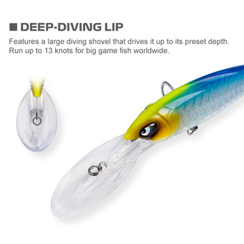 CHEERY Magnums Saltwater Fishing Lures Minnow Fish Bone Blanks Offshore Deep Diver Jigging Lures – Metal Jig – view 1