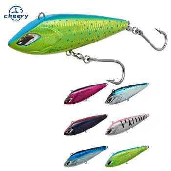 CHEERY Sinking Lure Hard Ball Bearing Swivel Hook 15 Knots Steel Wire Cross Sea Fishing High Speed Trolling Bait – Trolling Lure – view 1