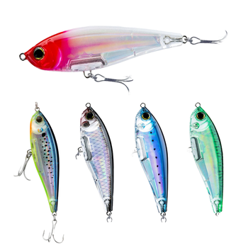 3D Inshore 90ss Topwater Pencil Lures CHEERY for Fishing 70mm 8g Bass Zander Pike Saltwater Artificial Fish Bait – Popper – view 1