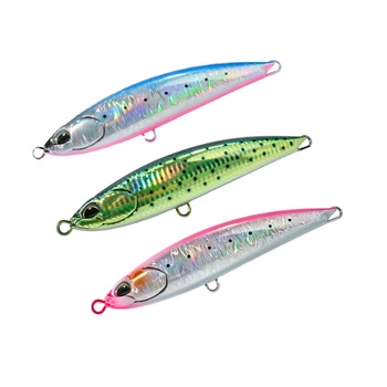 Printed ABS Plastic Artificial Topwater Pencil Lure for Tuna and Snapper Ocean Boat Fishing with Hooks – Popper – view 1
