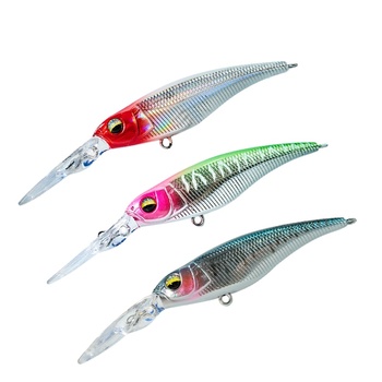 High Quality 60mm 4.2g Hard Bionic ABS Topwater Floating Minnow Lure for Trout Salmon Pike & Bass-Printed Condition – Minnow – view 1