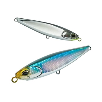 190mm 77g Floating Artificial Hard Swim Pencil Popper Lure ABS Printed Topwater Baits for Tuna Ocean Boat Fishing – Popper – view 1