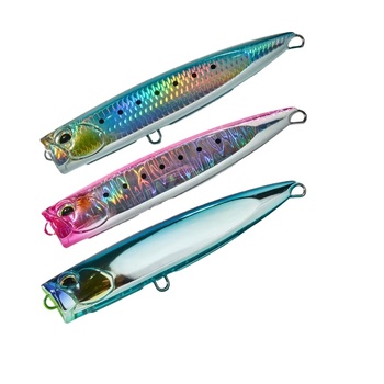 New Design 160mm 47g Freshwater and Saltwater Fishing Lures Printed ABS Artificial Hard Bait Floating Bait Lure Popper – Popper – view 1