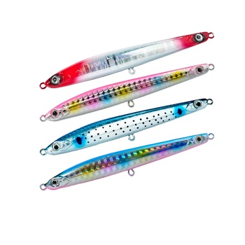 Innovative Design Floating Bottom Sea Bass Pike Hard Body Artificial Swim Bait 10g ABS Printed Fishing Lure for Mackerel – Hard Lure – view 1
