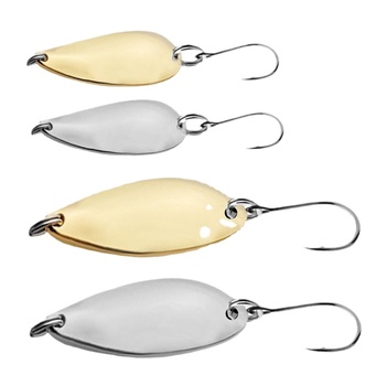 Metal Sequin Live Bait Bionic Vibration Spinning Finished Spoon-Shaped Single Hook – Metal Jig – view 1
