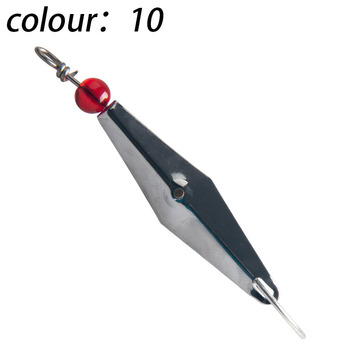 Copper Large Plate Hook 2.32in Trout Lure Spinning Live Bait Metal Spoon Lure – Metal Jig – view 1