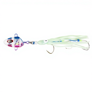 Deep Sea Boat Fishing Enyue Live Bait Stainless Steel Grouper Sea Bass Slow Jigging Iron Plate Luminous Lure Wholesale Lucanus – Metal Jig – view 1