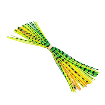 Silicone Skirt for Bearded Lure Fishing Accessories with Colorful Silicone and PVC Strands – Soft Lure – view 1