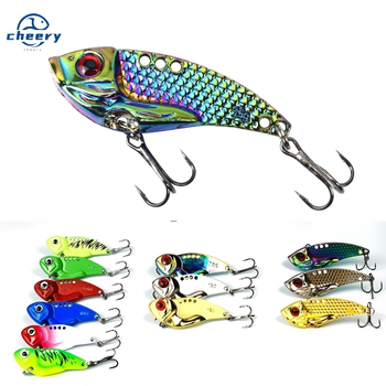Cheery Practical Stainless Steel Plate Sequin Micro Object Long Casting Bass Mandarin Fish Freshwater/Saltwater Lure – Lure – view 1