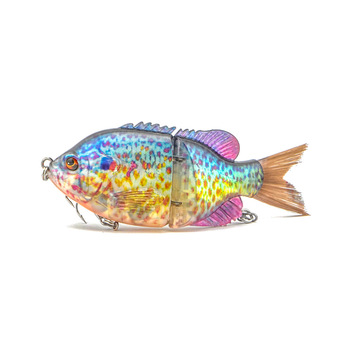 Wholesale Metal Live Bait Lure for Sunfish Fishing Freshwater & Sea Use Transparent Hard Bait with Hooks – Metal Jig – view 1
