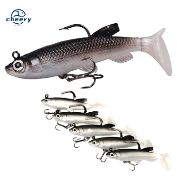 Cheery Lure Bait Silver Fish Knife Metal Sinking Water Long Casting Slow Sinking Sea Fishing Crappie Bass Perch Blackfish Pike – Metal Jig – view 1