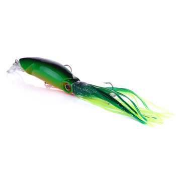 JIA/Heng Jia Sea Fishing Long Casting Big Octopus Squid Lure Saltwater Plastic Live Bait Powdery – Trolling Lure – view 1