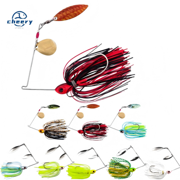 CHEERY Lure Spinning Metal Live Bait Composite Glitter Full Water Layer Long Cast Anti-Hook Bottom Bionic Bait for Bass – Metal Jig – view 1