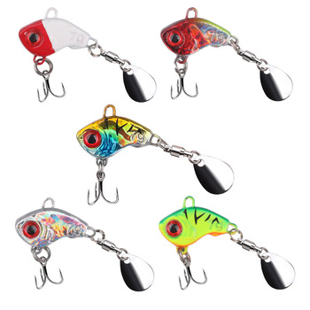 Wholesale Small Whirlwind VIB Mini Iron Plate Vibrating Sequin Lure Simulation Long Casting Freshwater Saltwater Metal Live Bait – Metal Jig – view 1