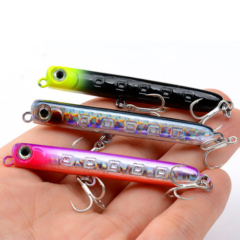Wholesale 60mm Japanese Style Hard Plastic Fishing Bait 4.8g Sinking Pencil Lures for Perch Bass Trout for River Sea Fishing – Pencil – view 1