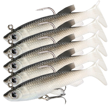 Minnow Lua Bait Silver Fish Knife Metal Sinking Water Long Casting Slow Sinking Sea Fishing Saltwater Fish Hooks Crappie Bass – Metal Jig – view 1