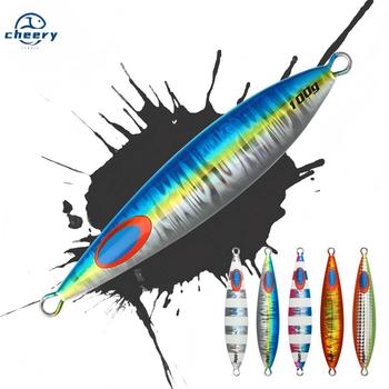 CHEERY 40g 60g 80g 100g 150g 200g Tuna Fishing Lure Metal Jig Bait Slow Fall Pitch Jigging Jigs Lure – Metal Jig – view 1