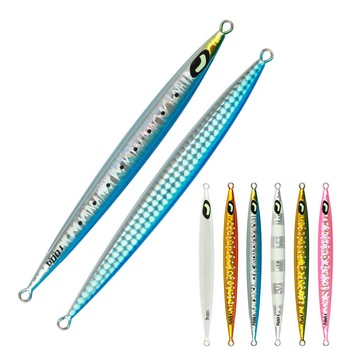Hotsale 100g 150g 200g 300g Luminous Fast Sinking Metal Jig Lure Deep Sea Fishing Glow Eyes Jigger Bait with Best Price – Metal Jig – view 1
