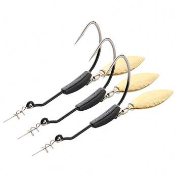 New Metal Soft Crank Bait Lead Fishing Crank Hook Spoon 3G-9G Spring Twist Lock Freshwater Fish Catfish Freshwater Fish Catfish – Soft Lure – view 1