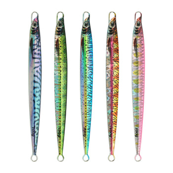 Deep Sea Speed Sinking 80g 100g Jigging Metal Saltwater Fishing Lure 3D Printed Mackerel Vertical Jig Lure – Metal Jig – view 1