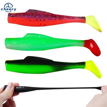 CHEERY 4.8g 6pcs TPR Plastic Floating Water Soft Bait Bionic Fresh Sea Trout Design New Color for Bass Fishing for Freshwater – Soft Lure – view 1