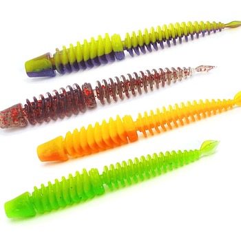 8cm 2g Anti-Thread Needle Tail TPR Large Big Game Plastic Swimbait Deep Sea Fish Gear Soft Fishing Lure Bait – Soft Lure – view 1