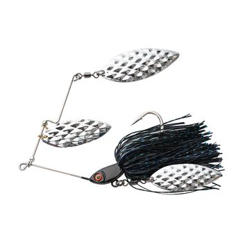 WEI 37g Composite Glitter Spinner Bait with Single Hook Barbed 3D Fish Eyes Lead Jig Head Lifelike Lure for Bass Fishing Lures – Metal Jig – view 1