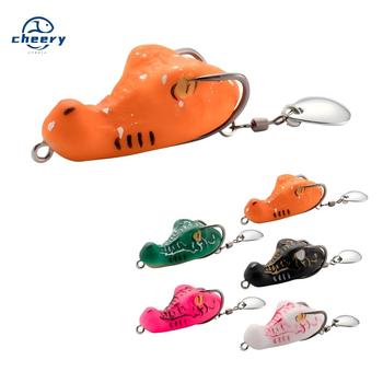 CHEERY 4cm 6.5g 5color New Thumb Mini Long-range Trumpet Heavy Grass Area Modified Frog Thunder Frog Fishing Lure – Lure – view 1