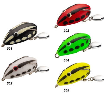 New Design Frog Lure 40mm 5.5g Bait Thailand Style Handmade Mini Ray Sequin Frog Lure – Lure – view 1