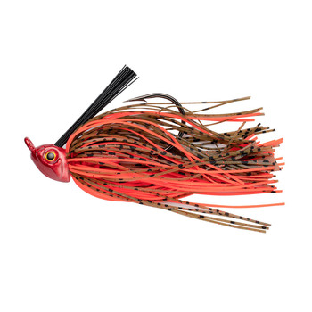 JOHNCOO 12G/15G Fishing Bait Beard Skirt Lure Spinner Baits Buzzbait Wobbler Chatter Bait for Bass with Swim Jig Blades Pesca – Metal Jig – view 1
