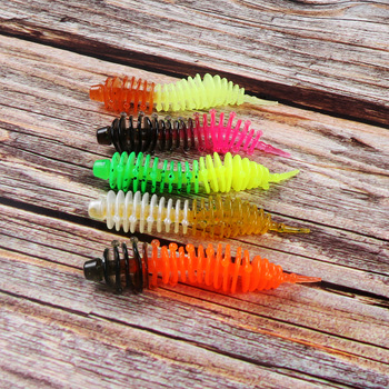 SL098 Factory Wholesale Soft Lure 5cm 7.5cm Swim Bait Fishing Lures Durable PVC Bass Sea Bass Salmon Lake Needle Tail Design – Soft Lure – view 1