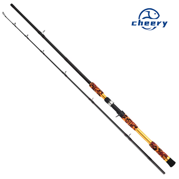 Cheery YG-1 Heavy Grass Area Lei Qiang Rod Black Fishing Rod XH Super Hard Luya Rod Anchor 2.28m Carbon Gun Handle Straight – Hard Lure – view 1