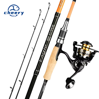 Yu Mingcatcher Carbon Lure Rod Set with Super Hard Cork Handle 1.8m-2.4m Sizes Straight Design for River & Sea Fishing – Hard Lure – view 1