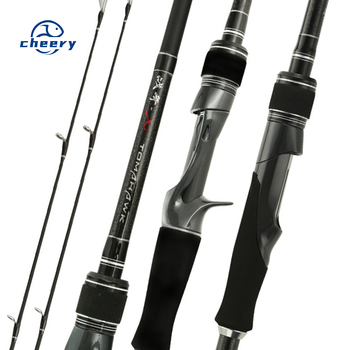 CHEERY Wholesale Freshwater Bass Fishing Rods 1.8m-2.4m 30T Carbon Fiber H/XH Action Spinning & Baitcasting Rods – Rod – view 1
