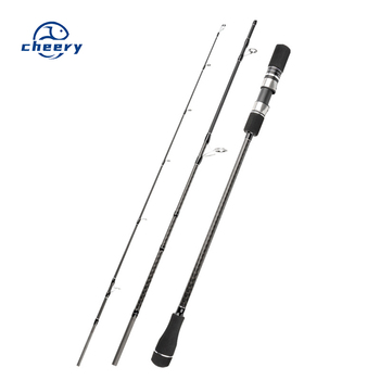 Cheery Three-Section Portable Plate Fishing Rod for Offshore Boat Multi-Section Rod for Swordfish Mackerel Factory – Rod – view 1