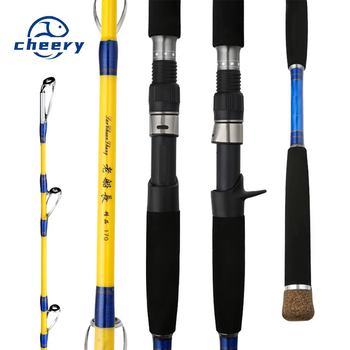 Good Quality Slow Pitch 2 Section Offshore Fishing Rod Jigging Boat Rods for Saltwater – Metal Jig – view 1