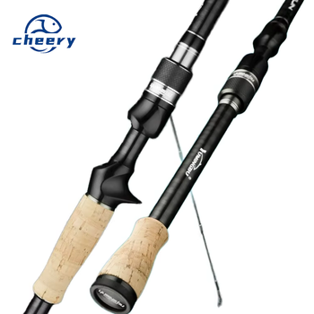 HOWELL Professional M Power Ultra-Fast Carbon Action Bass Fishing Rod EVA Handle Black Pit for Lake and Stream Carp Fishing – Rod – view 1