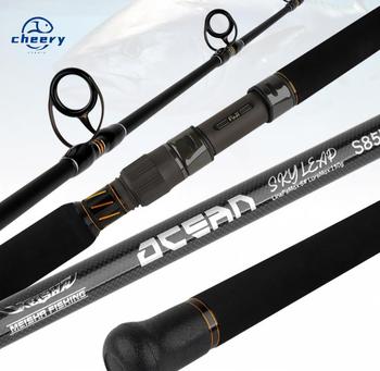 CHEERY GT Tuna 240-390g Carbon Fiber Medium Heavy Lure Rod for Sea Fishing Stainless Steel Guides Offshore Raft Boat Use – Rod – view 1