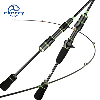 CHEERY Solid Tip Fishing Rod 1.5m 1.68m 1.8m Carbon Spinning/Casting Ultra Light Freshwater Fishing Rods – Rod – view 1