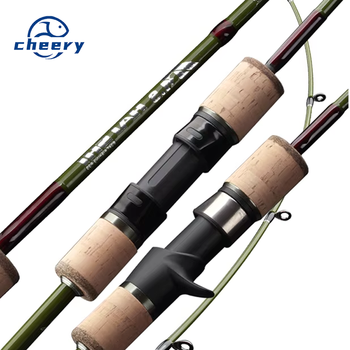 CHEERY 1.8m 1.9m 80g-300g Carbon Solid Rod Tip High Carbon 2 Setions Spinning Casting Lure Jig Slow Pitch Jigging Fishing Rods – Metal Jig – view 1