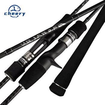 CHEERY Fuji Guides Casting Solid Japan Toray Carbon Blan Carbon Slow Jig Sea Jigging Rod Sections Saltwater Spinning Fishing Rod – Metal Jig – view 1
