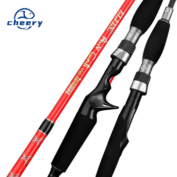 Casting Slow Pitch Jigging Rod Pesca Solid Fiber Fish Rod 1.9M Carbon Jigging Fishing Rod – Metal Jig – view 1