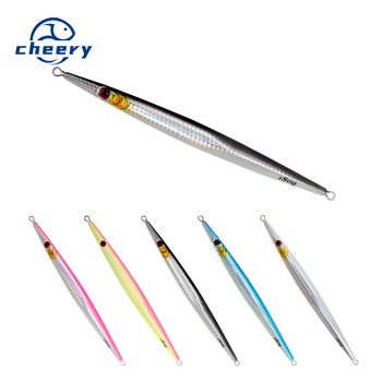 Iron Plate Lead Artificial Hard Bait Lure with Night Glow Laser for Fast Casting Long Cast Fishing Hooks Printed – Hard Lure – view 1