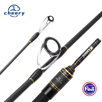 CHEERY Bassmaster FUJI Parts High Carbon Slow Jigging Fishing Rod Sea Fishing Lure Casting Spinning Rod – Metal Jig – view 1
