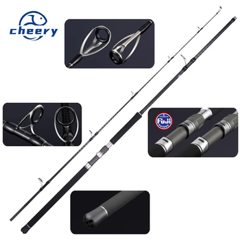 Lurekiller FUJI Parts Big Game Popping Fishing Rod High Carbon Fiber Tuna GT Trolling Boat Sea Fishing Rod – Trolling Lure – view 1